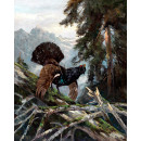 РЕПРОДУКЦИИ НА КАРТИНИ Ухажване на глухар (1928)